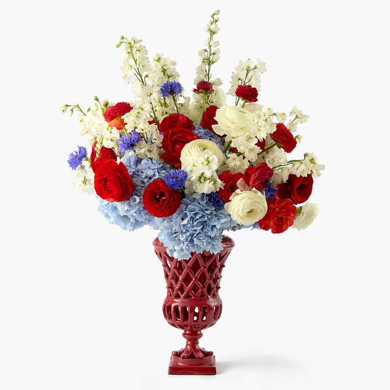 Lattice Urn Vase