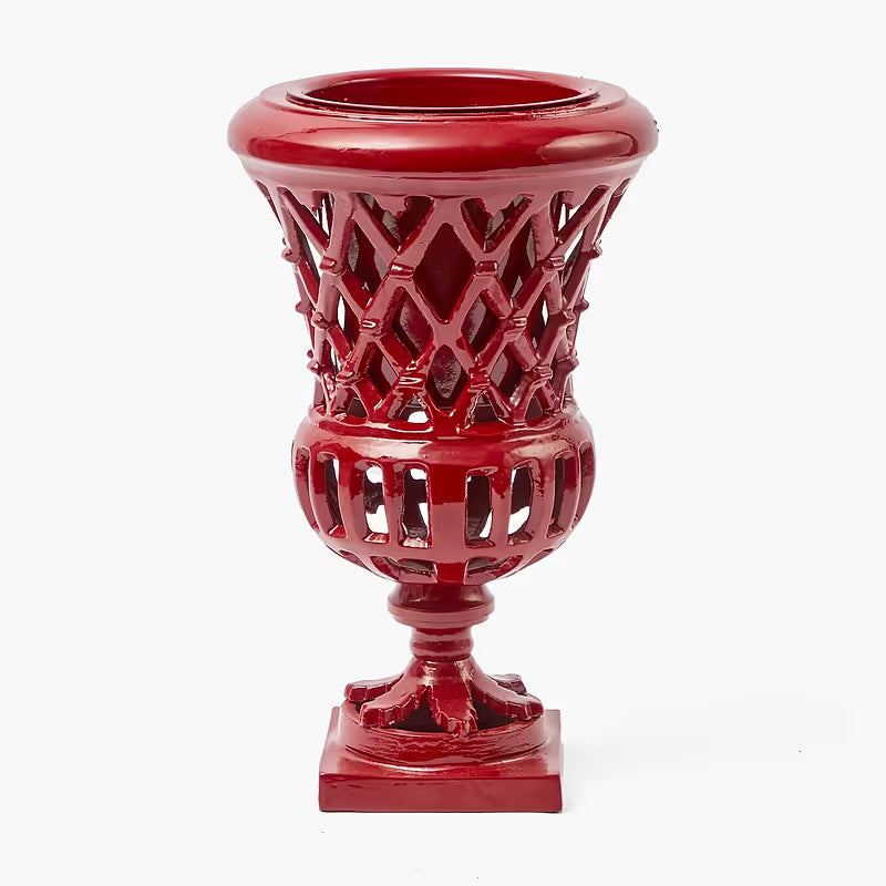 Lattice Urn Vase