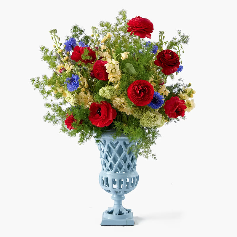 Lattice Urn Vase