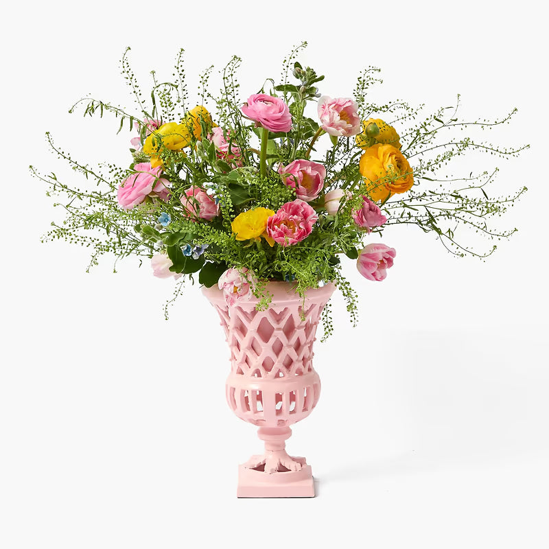 Lattice Urn Vase