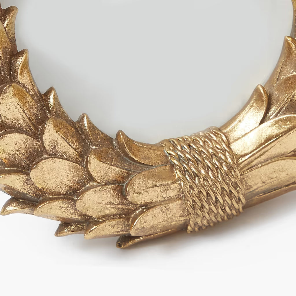 Oval Gold Photo Frame