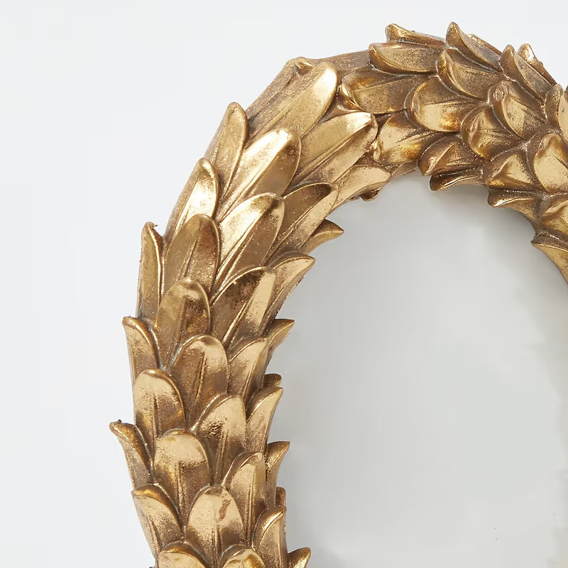Oval Gold Photo Frame
